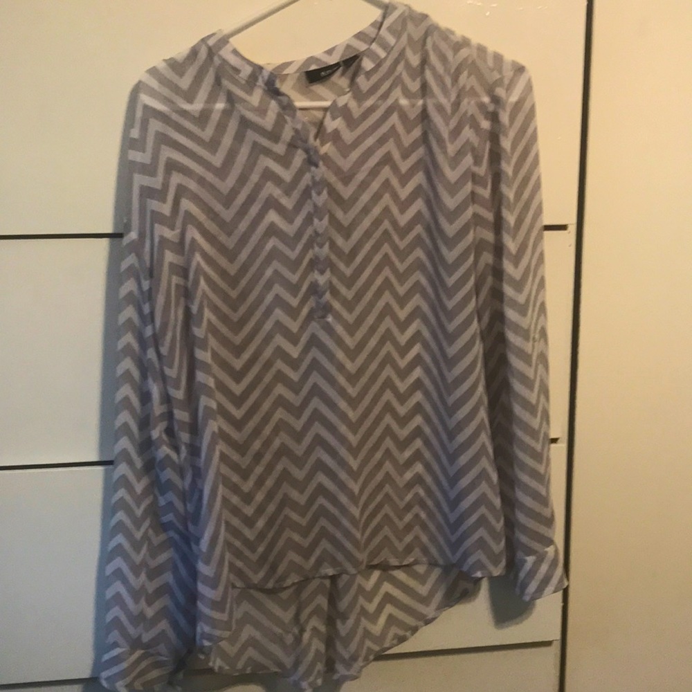 Dress blouse sheer